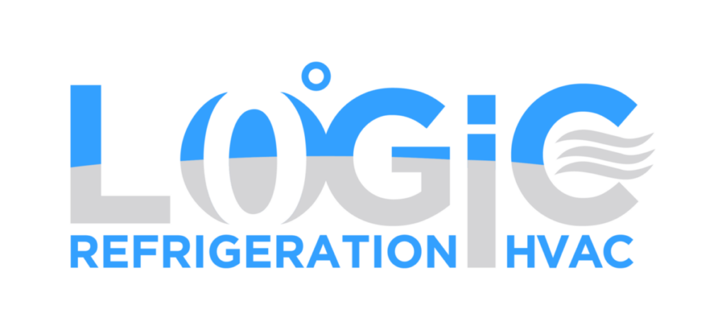 Logic Refrigeration HVAC company logo for heating cooling and refrigeration services
